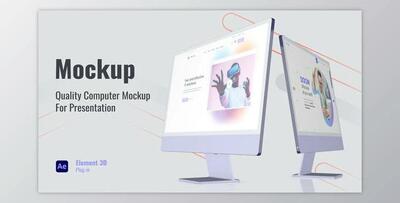 Web Promo Desktop Mockup (Videohive 38264242) - AE Project