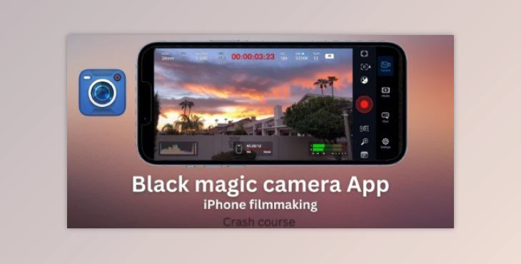 iPhone filmmaking using the Black Magic Camera APP 2024