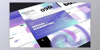 Gradient Typography Pack (Videohive 31103897) - AE Project