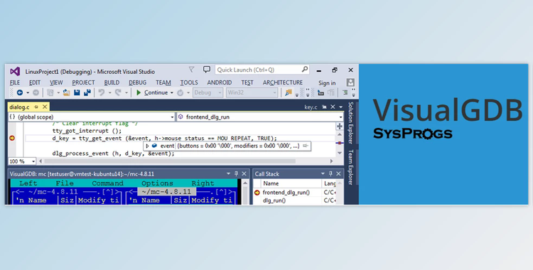 SysProgs VisualGDB Ultimate Edition v6.0 R3 v6.0.103.5191 Pre-Activated