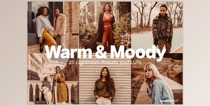 Warm & Moody – 25 Lightroom Presets and LUTs