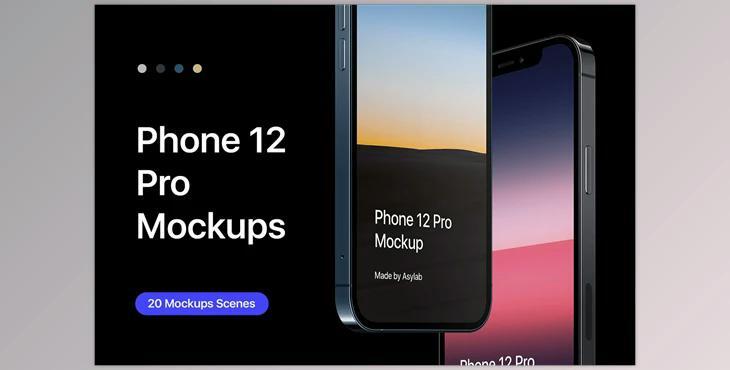 Phone 12 Pro – 20 Mockups Scenes CreativeMarket-5587723 (PSD, PNG, JPG)