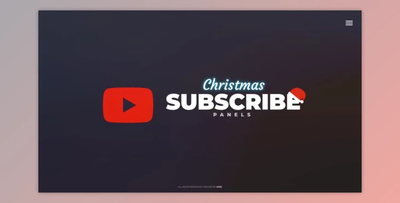Subscribe Panels (Christmas) (Videohive 35260126) - PR Project