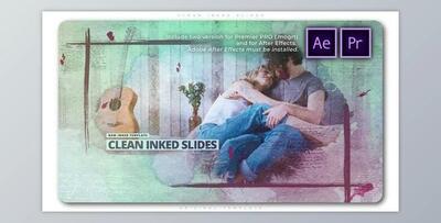 Clean Inked Slides (Videohive 32298525) - PR Project