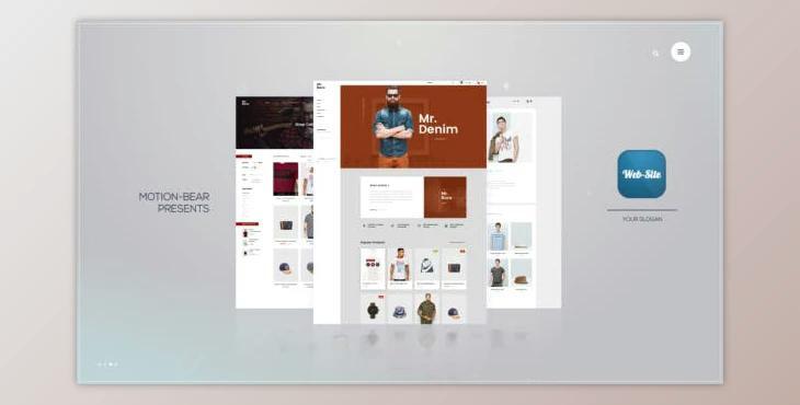 Website Presentation (Videohive 17656445) - AE Project