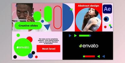 Simple Geometry Typography Slideshow for After Effects (Videohive 51494847) - AE Project