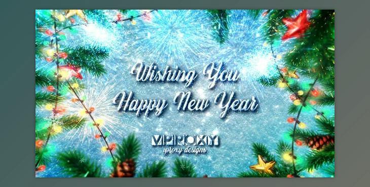 New Year Wishes (Videohive 42404845) - AE Project