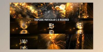 Glowing Particals Logo Reveal 36 (Videohive 27018084)