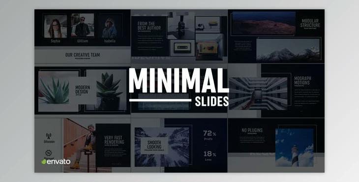 Minimal Slides (Videohive 23092565) - AE Project