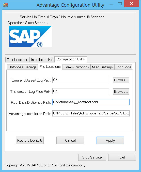 SAP Advantage Database Server 12.0 x86/x64