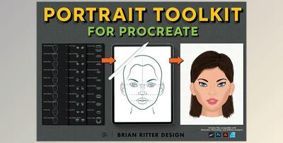 Portrait Toolkit For Procreate CreativeMarket-4484763