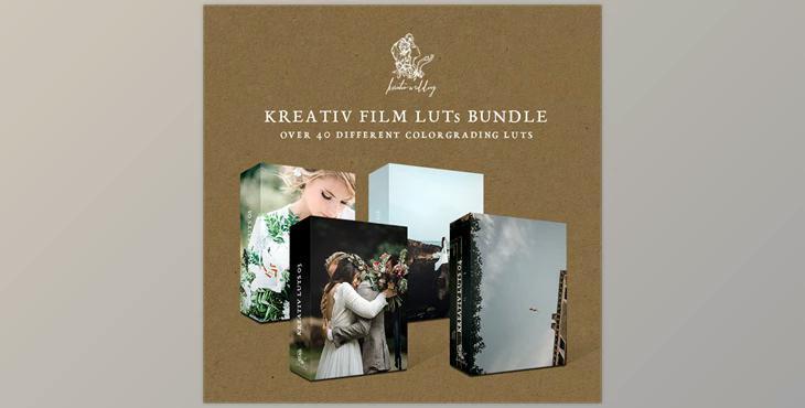 Kreativ Wedding – Bundle Video Luts (Kreativ Wedding LUTs Collection) Vol.1-4