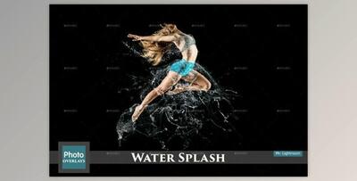 130 Water Splash Photo Overlays By Slava Smelovsky (JPG)