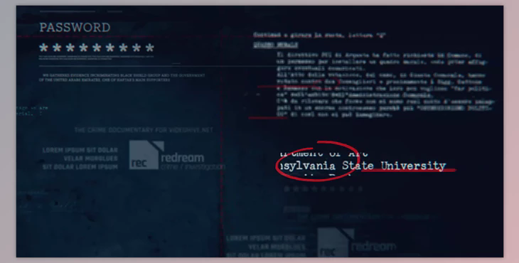 The Crime Documentary Photo Slide (Videohive 39657386) - AE Project