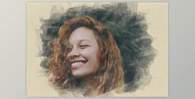 Watercolor Photo Template V.2 By zerostd (PSD)