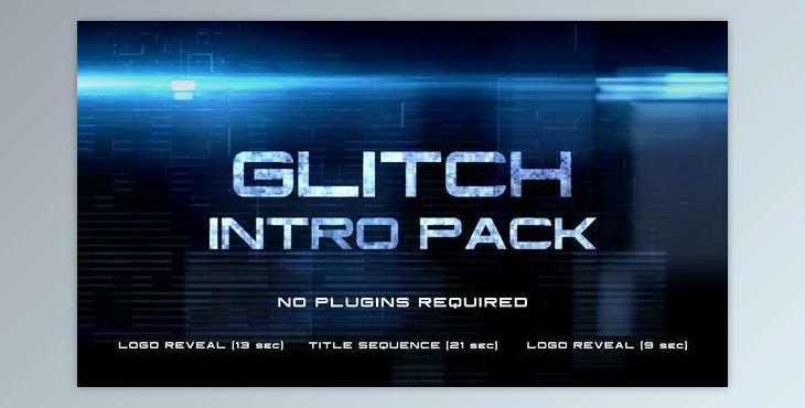 Glitch Intro (Videohive 8819593) - AE Project