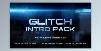 Glitch Intro (Videohive 8819593) - AE Project