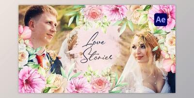 Floral Wedding Slideshow (Videohive 41016586) - AE Project