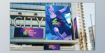 Urban Billboard Mockup (Videohive 55657380) - AE Project