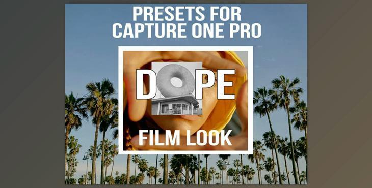 DOPE film look presets for Capture One