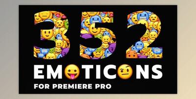 Emoticon – Animated Emojis Pack For Premiere Pro (Videohive 28231919)