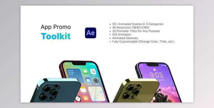 App Promo Toolkit (Videohive 38919168) - AE Project