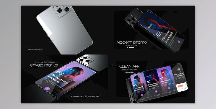 Clean App Presentation (Videohive 45122191) - AE Project