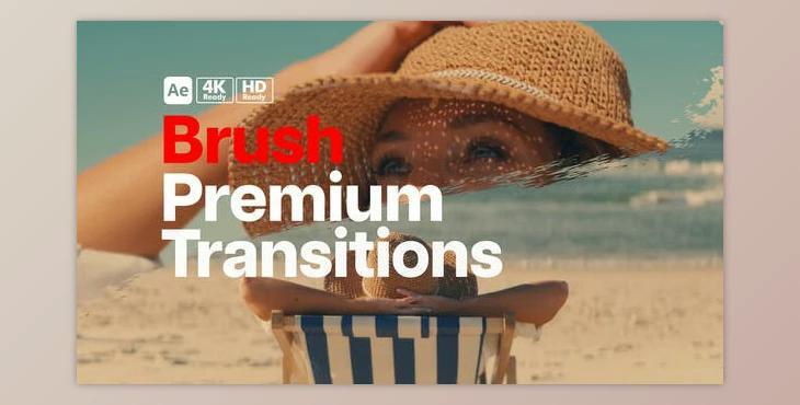 Premium Transitions Brush (Videohive 49870461) - AE Project