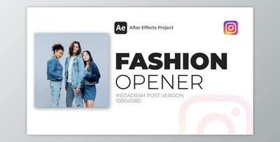 Fashion Intro Instagram Post (Videohive 39491078) - AE Project