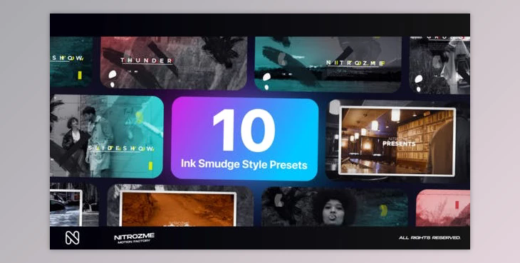 Ink Smudge Typography Vol. 02 (Videohive 44904543) - AE Project
