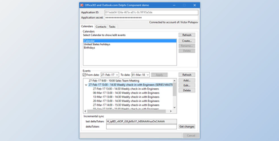 AstonSoft Office365 & Outlook.com Delphi Component v3.3.0 (18 May 2022) for XE-D11 Alexandria + CRACK