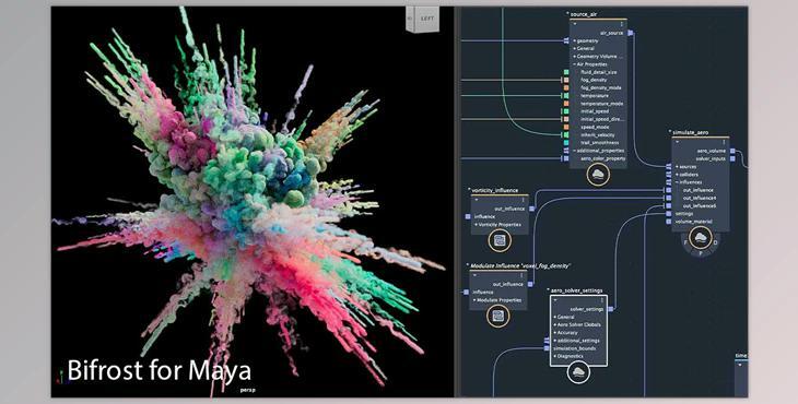 Bifrost v2.12.1 for Maya 2023-2025 (Win, Mac, Linux)