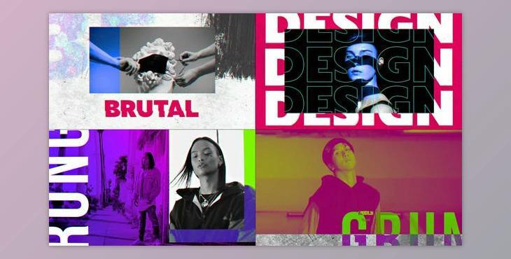 Grunge Color Opener (Videohive 30495914) - AE Project