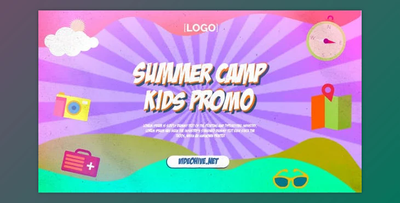 Kids Summer Camp Promo (Videohive 51634989) - AE Project