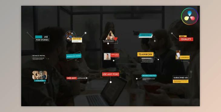 Callout Lower Thirds for DaVinci Resolve (Videohive 51406752)