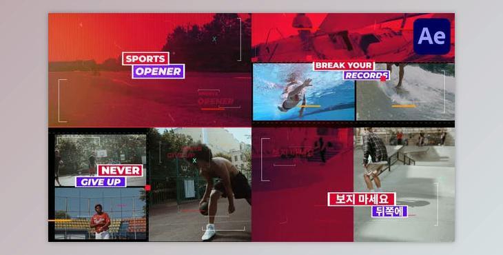 Sports Opener for After Effects (Videohive 50863856) - AE Project