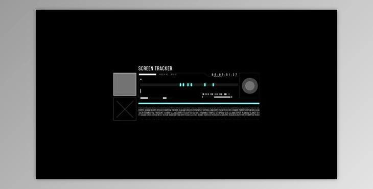 HUD Screen Tracker 1 (Videohive 44794400) - AE Project