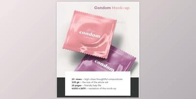Condom Mock-up GraphicRiver-28678045