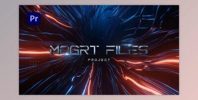 Abstract Cinematic Titles MOGRT (Videohive 52569490)