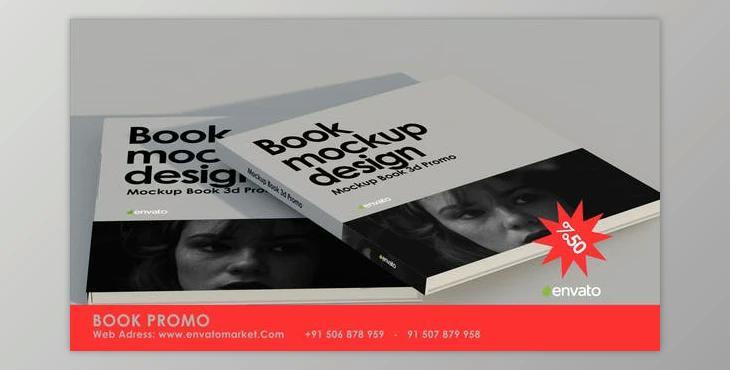 Book Promo V4 (Videohive 52747765) - AE project