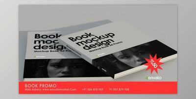 Book Promo V4 (Videohive 52747765) - AE project