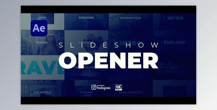 Slideshow Opener (Videohive 42789087) - AE Project