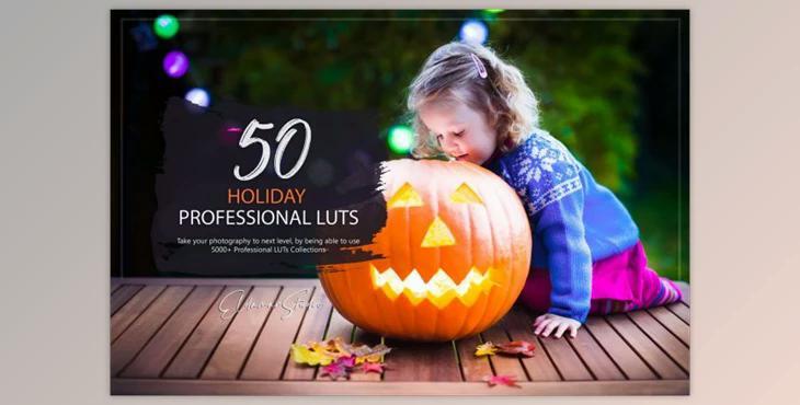 50 Holiday LUTs Pack By Eldamar Studio