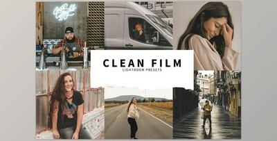 10 Clean Film Lightroom Presets CreativeMarket-5978546 (LRTEMPLATE)