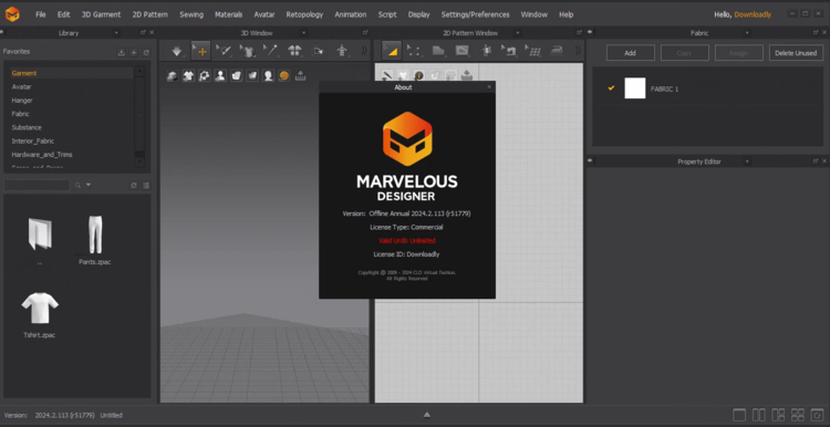 Marvelous Designer Enterprise 2025.0.243 Win/macOS