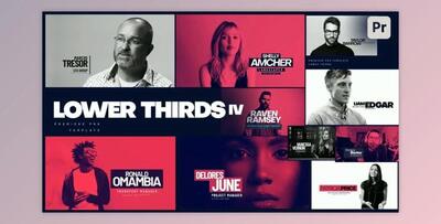 Lower Thirds IV (Videohive 33542975)