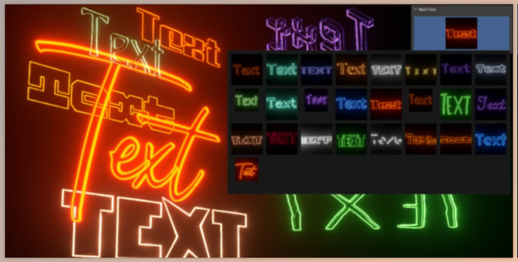 Blender Market - Neon Text Addon 1.1