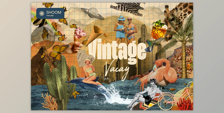 Vintage Vacay – Collage Creator Kit