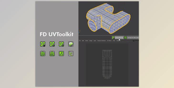 FD UVToolkit 1.1 For C4D R23-2024