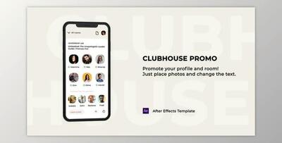 Clubhouse Promo (Videohive 30867757) - AE Project
